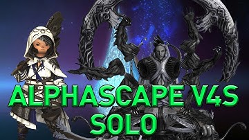 FFXIV Alphascape V4 SAVAGE Solo (WAR, 7.01)