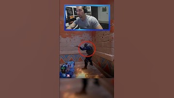 I made him rage quit CS2 with this 200 IQ TROLL PEEK... 😂 #cs2 #counterstrike2