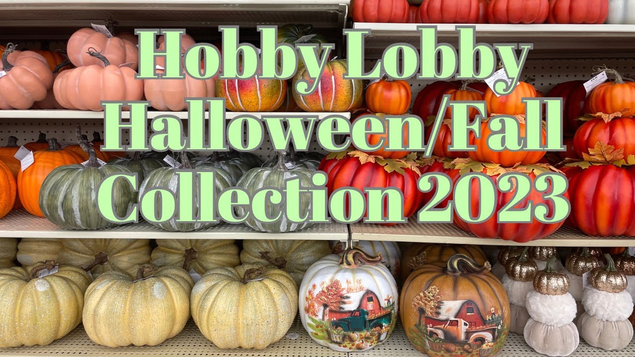 Hobby Lobby Fall Halloween Decor 2024 - Shop With Me - YouTube