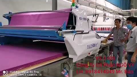 Máy trải vải tự động YALIS