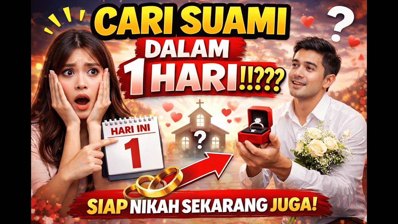 AKU HARUS CARI SUAMI SEBELUM BESOK!