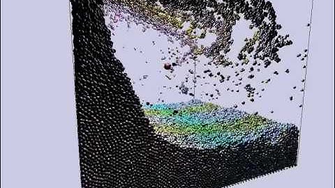 3D SPH fluid simulation 315k particles