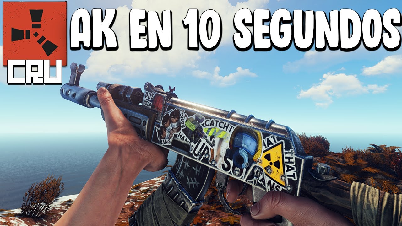 CONSIGO EL AK EN 10 SEGUNDOS ~ RUST Español