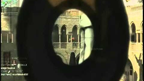 cod4 quickscoping shipment strike and showdown