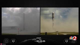 LIVE: SpaceX launching Falcon Heavy rocket from Florida's Space Coast