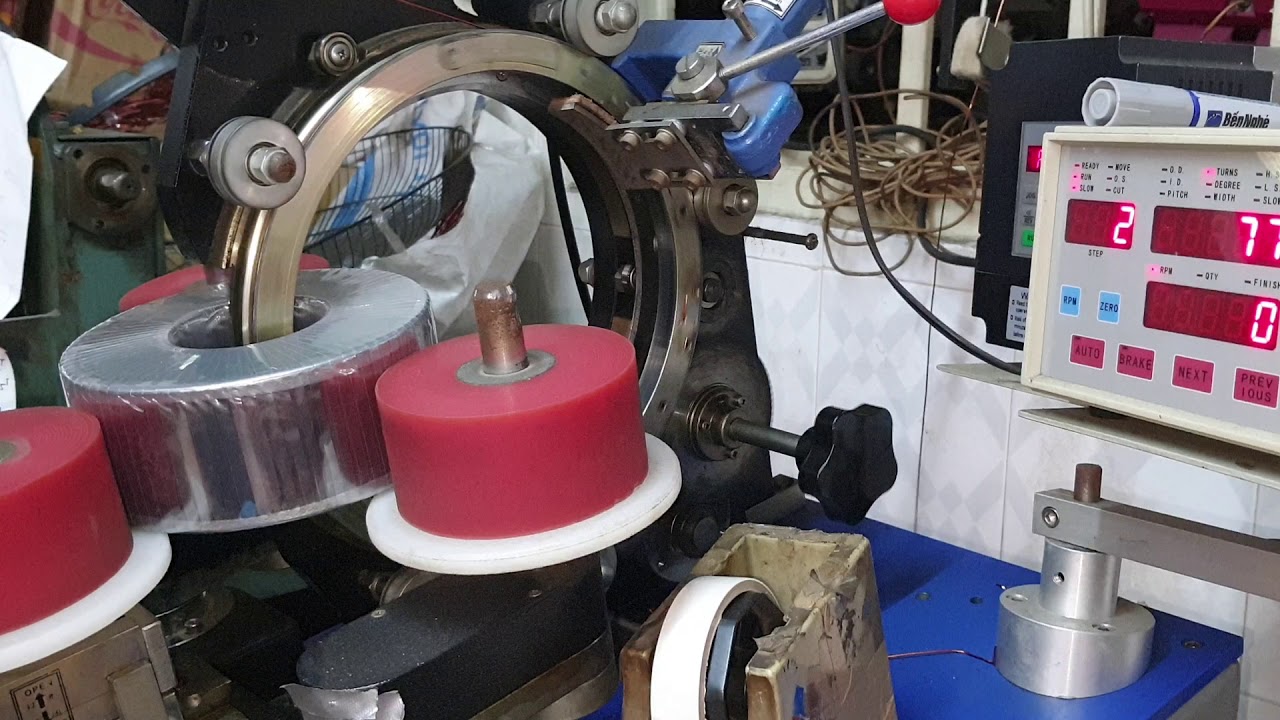 Cách quấn biến áp xuyến 750W2U #1| Biến áp Minh Quang