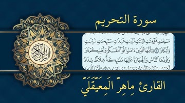 سورة التحريم ماهر المعيقلي