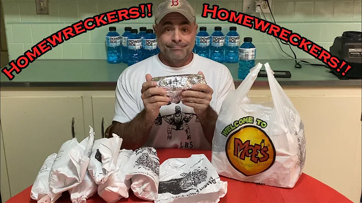 Moe's Grande Homewrecker Burrito Challenge