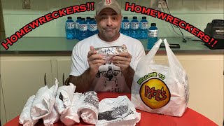 Moe's Grande Homewrecker Burrito Challenge