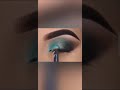 Part-1 Smokey Eye With Green Glitter Eye Makeup Tutorial 💚
