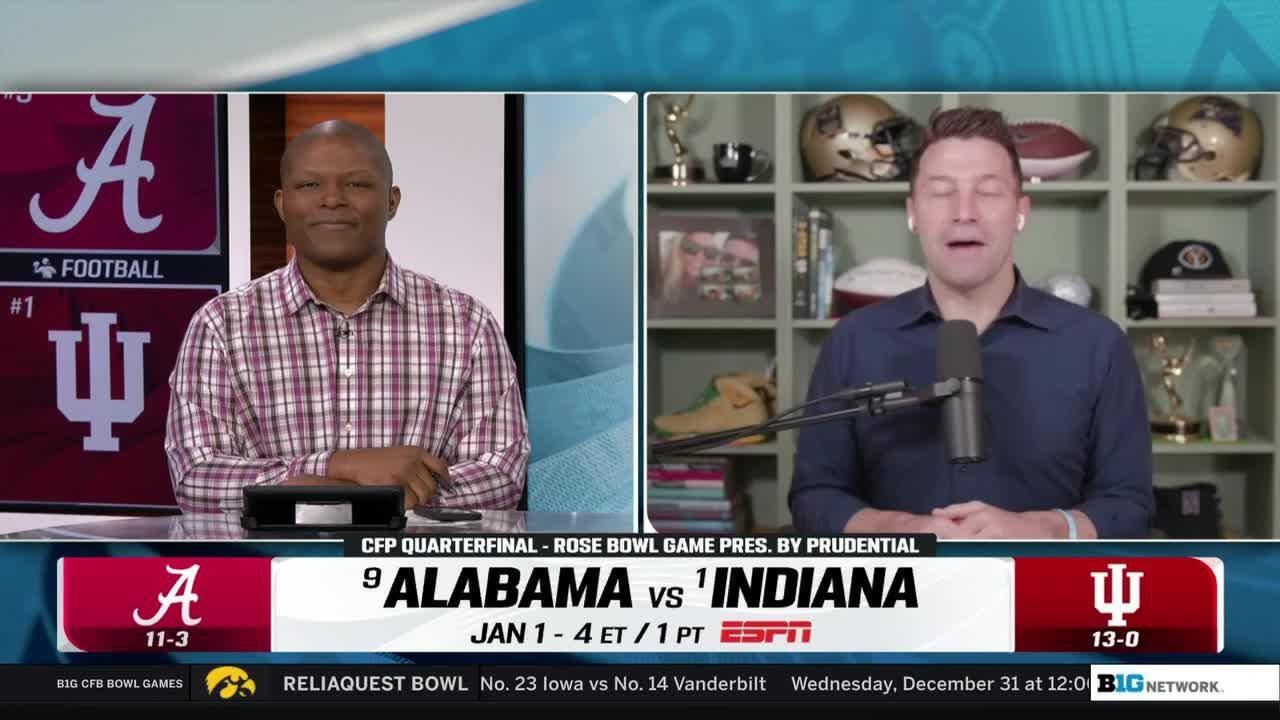 Early Preview: Indiana vs. Alabama in the Rose Bowl | 2025 College ...