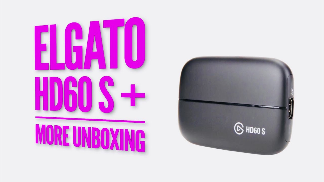 ELGATO UNBOXING Elgato HD60 S Portta Component To HDMI Converter 