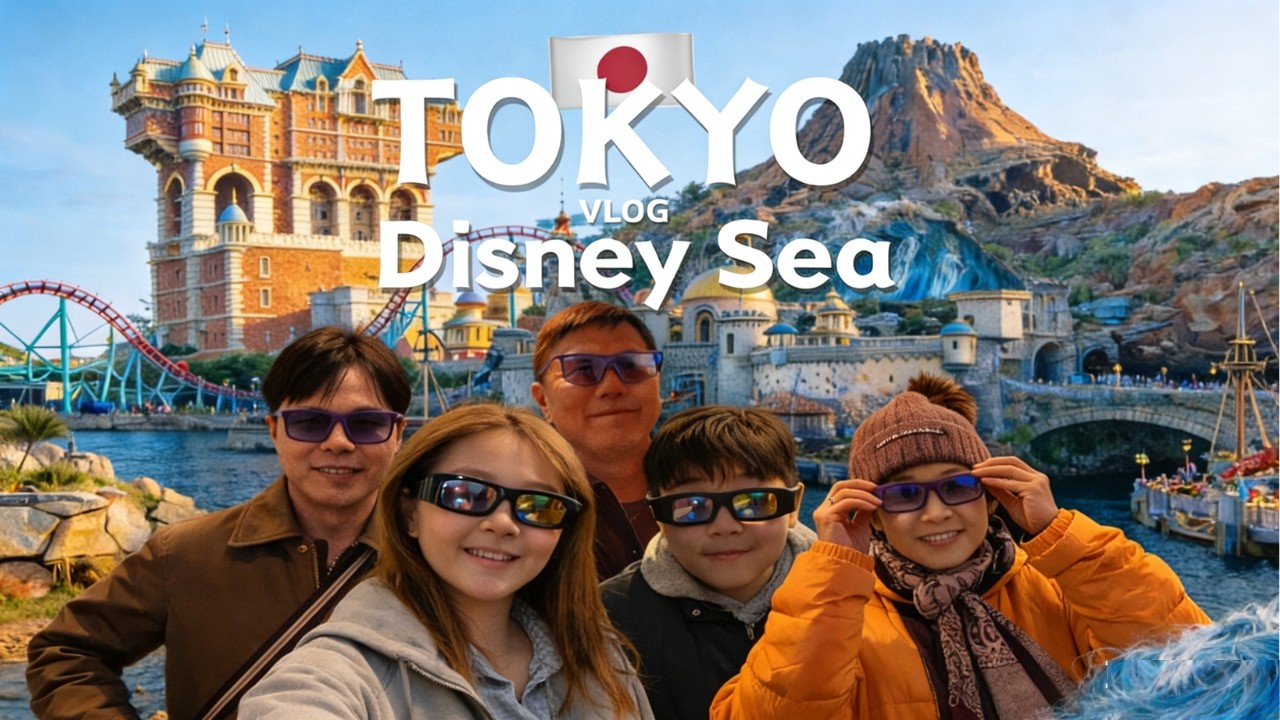 全家直接玩疯！东京迪士尼海洋到底有多绝？ | 东京DisneySea一天实况