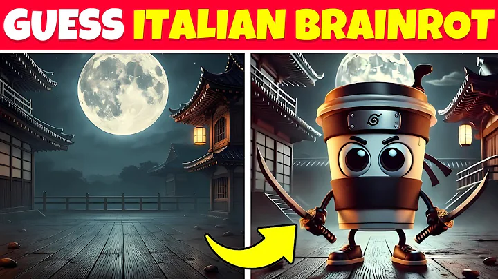 Guess the Italian, Indonesian Brainrot by Emojis and Scenes | Cappuccino Assassino, Tung Tung Sahur