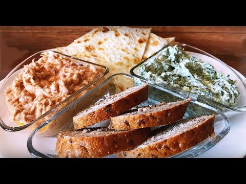 ნივრიანი მაწონი ისპანახით და თინუსის მუსით