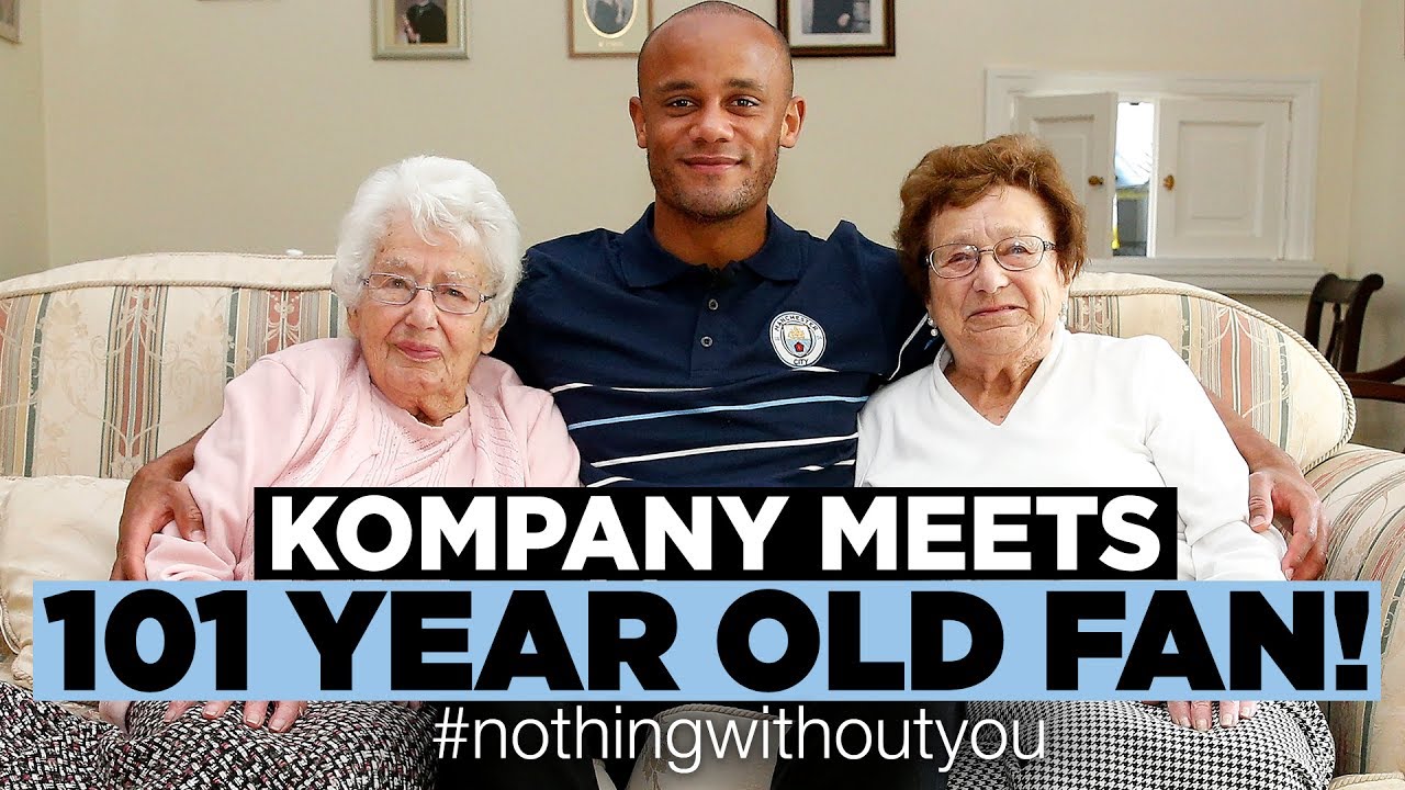 man city owner KOMPANY SURPRISES 101 YEAR OLD SEASONCARD HOLDER! | #nothingwithoutyou