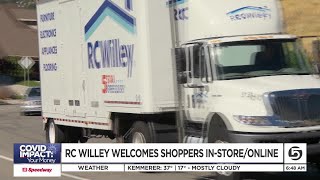 RC Willey Welcomes Shoppers In-Store, Online