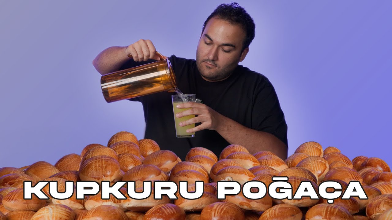 100 TANE POĞAÇA YEDİK! @YusufKayaalp