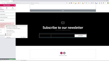 Cómo crear un formulario para captar suscriptores con Elementor PRO