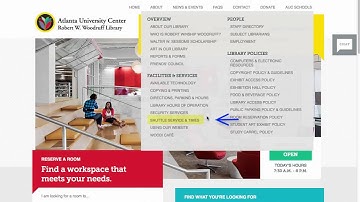 Shuttle Information AUC Woodruff Library