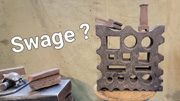 Swage ? Blacksmith Tools.. What is a swage or swage block ? .. let