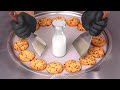 Chocolate Chip Cookies - Ice Cream Rolls | ASMR