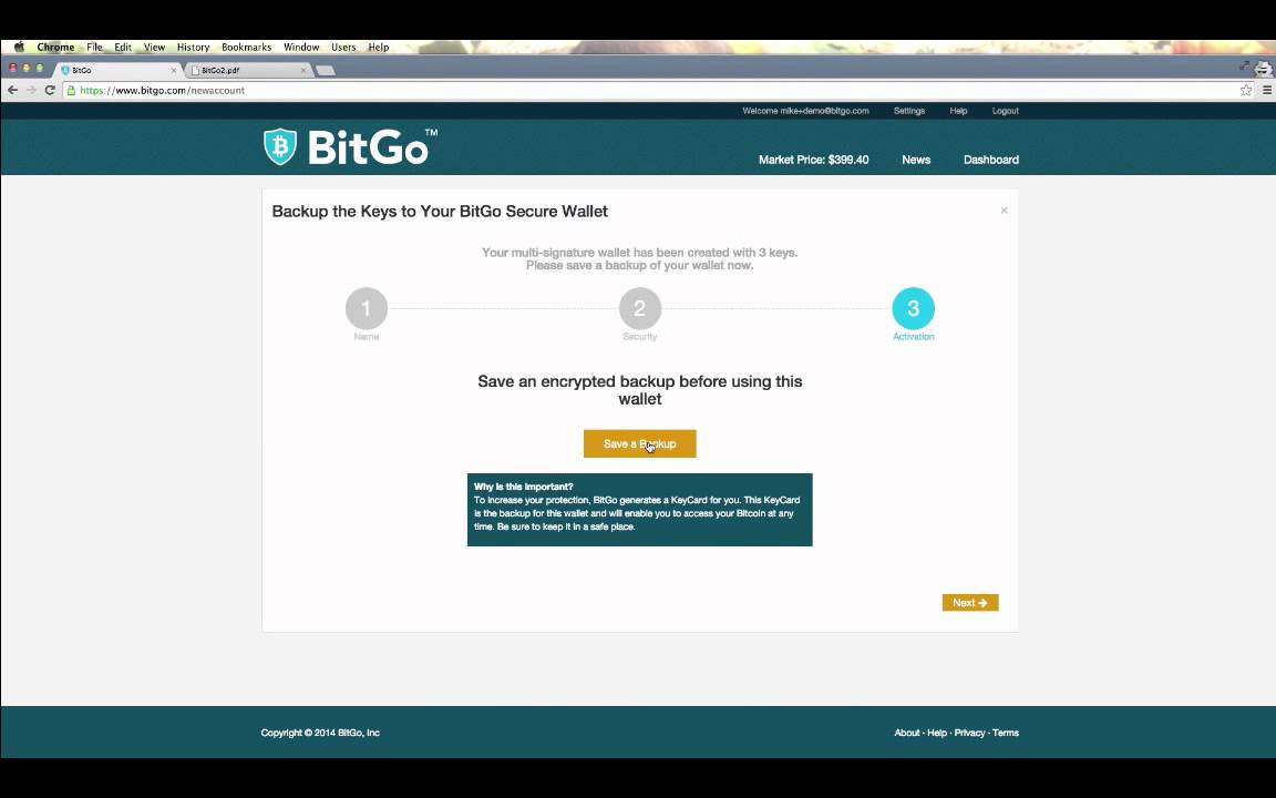 Setting Up a Secure BitGo Wallet