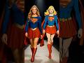 Dc heroes Real And Comics #dccomics #dc #superman #supergirl #pixverse #pixverseai #batman #ai