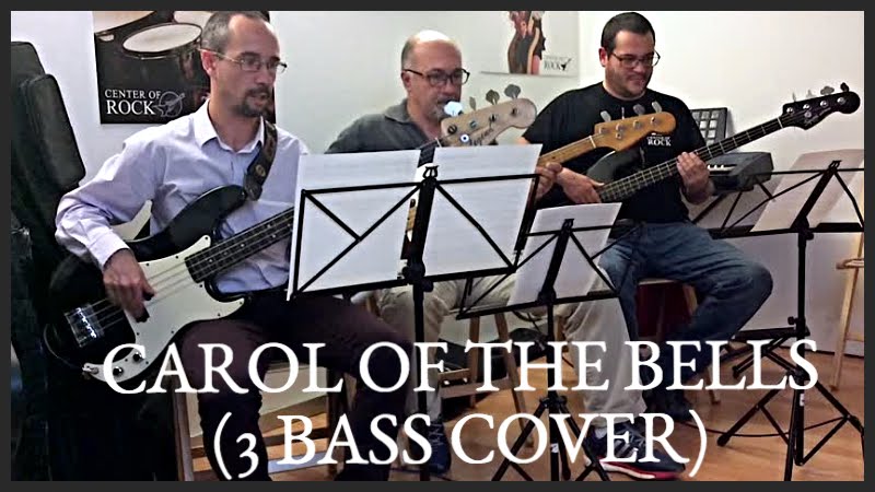 Carol Of The Bells (Bass Cover) - YouTube