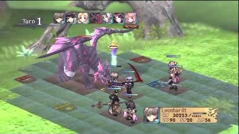 SplitPlaythru Record of Agarest War 171 True End Battle VS Evil Dragon