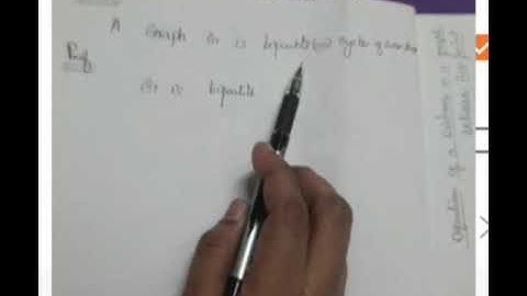 Characterization of a bipartite graph(part 1)