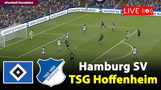 🔴Hamburg SV gegen TSG Hoffenheim | Bundesliga 2025/26 | eFootball PES21 Simulation