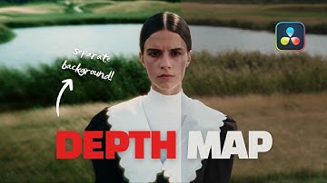 How to Enhance Your Color Grading with the Depth Map Tool | Davinci Resolve Tutorial