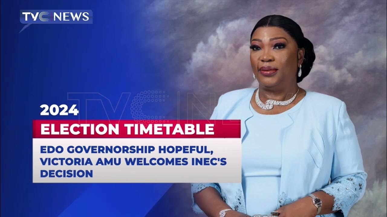 Edo Governorship Hopeful, Victoria Amu Welcomes INEC’s Decision