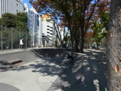 スガマサ スケボー１ 東京渋谷宮下公園ナイキ スケートパーク Youtube