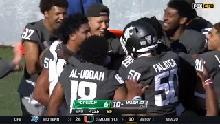Washington State 95 Yard Pick Six vs Oregon | 2022 College Football