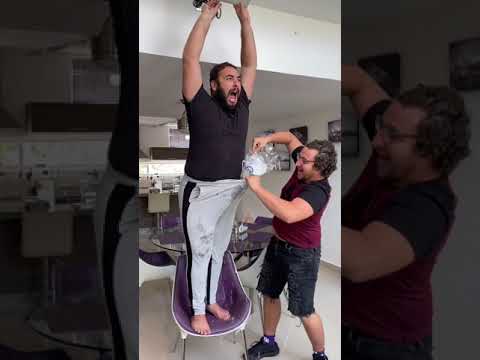 HE DIDN'T EXPECT THAT!! (Prank)  - #Shorts - HE DIDN'T EXPECT THAT!! (Prank)  - #Shorts