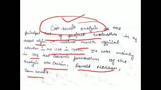 project evaluation part 1