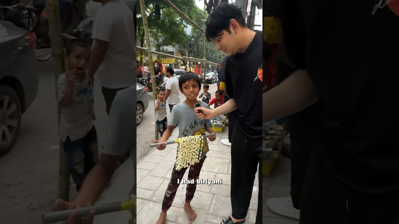 Asking STREET KIDS what I eat for IFTAR