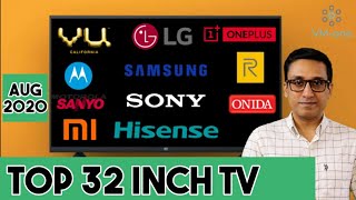 BEST 32 INCH SMART TV INDIA ?? COMPARISON BETWEEN 12 TV's  August 2020