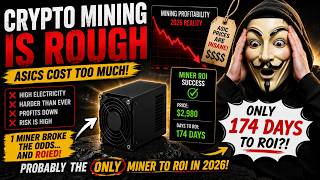Crypto Mining Is Brutal… But This Miner ROI’d in 174 Days?! 🤯