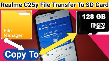 Realme c25y File manager documents Copy to Sd Card