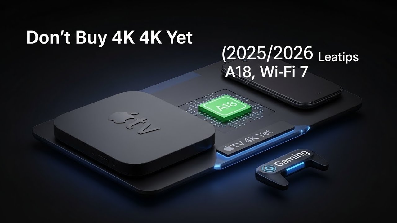 Пока не покупайте Apple TV 4K (утечки 2025/2026: чип A18, Wi-Fi 7 и игры)