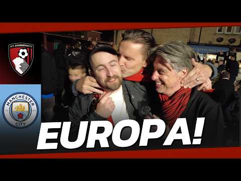 BOURNEMOUTH GO EUROPA! Arsenal Champions After Cherries Secure Draw With City