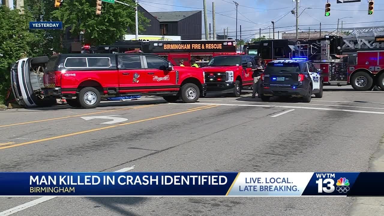 Victim identified in deadly Birmingham crash that left 3 trapped - YouTube