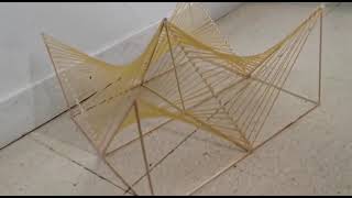 paraboloide hiperbolico-maqueta