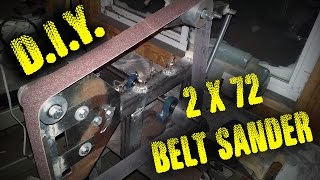 How I built my 2x72 grinder from mostly scrap