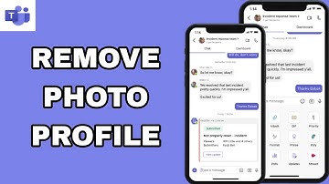How To Remove Photo Profile On Microsoft Teams App