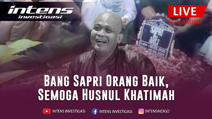 Begini Suasana Terkini Di Rumah Duka Bang Sapri | Intens Investigasi