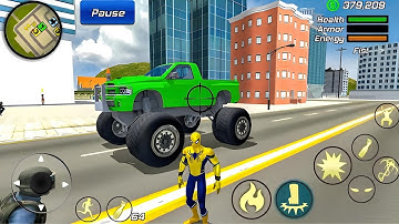 Spider Rope Hero Gangstar Vegas Crime City Simulator #51 - Android Gameplay